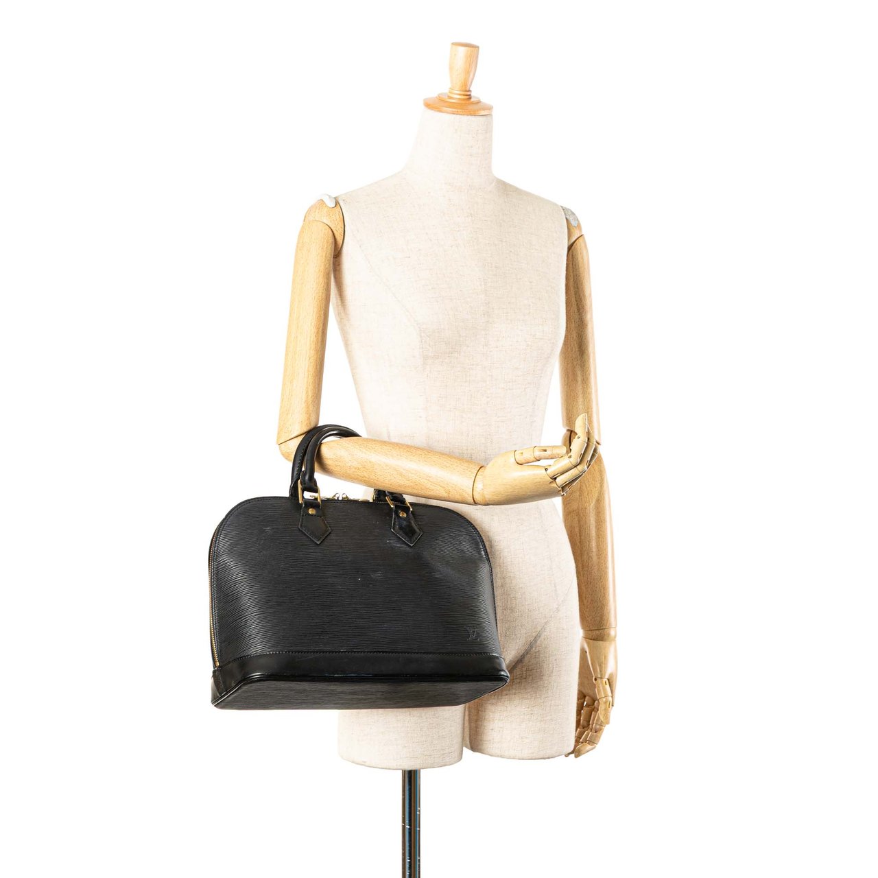 Louis Vuitton Epi Alma PM Zwart