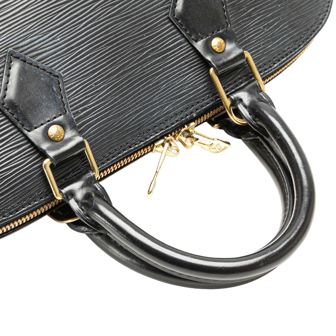 Louis Vuitton Epi Alma PM Zwart
