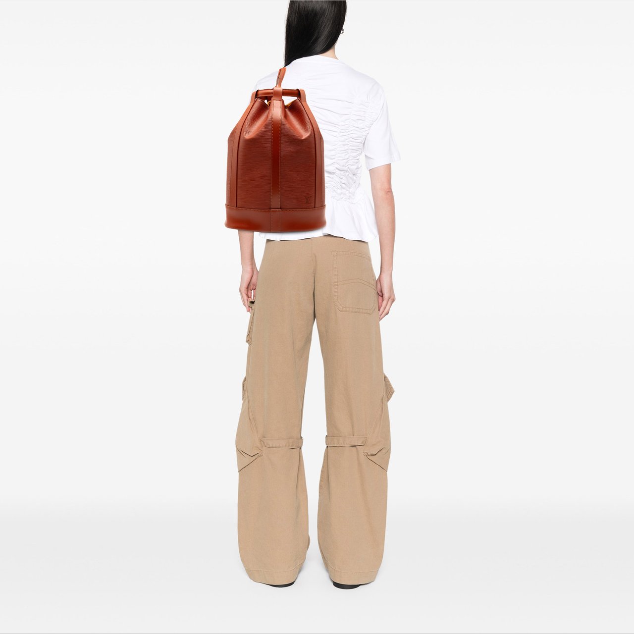 Louis Vuitton Epi Randonnee PM Bruin