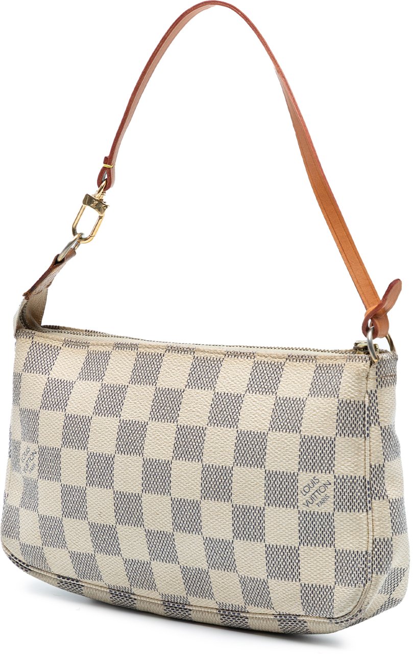 Louis Vuitton Damier Azur Pochette Accessoires Wit
