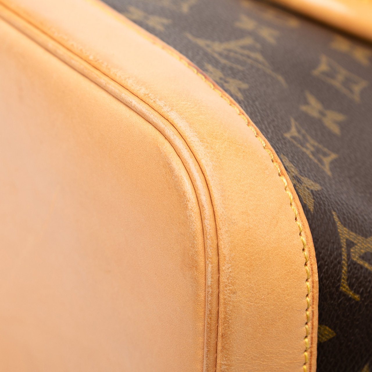 Louis Vuitton Monogram Alma PM Bruin