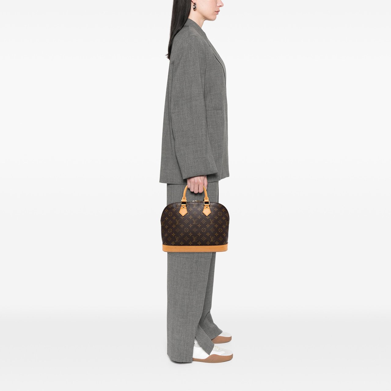Louis Vuitton Monogram Alma PM Bruin