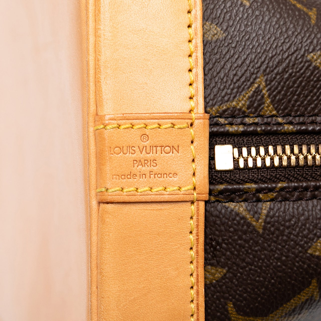 Louis Vuitton Monogram Alma PM Bruin
