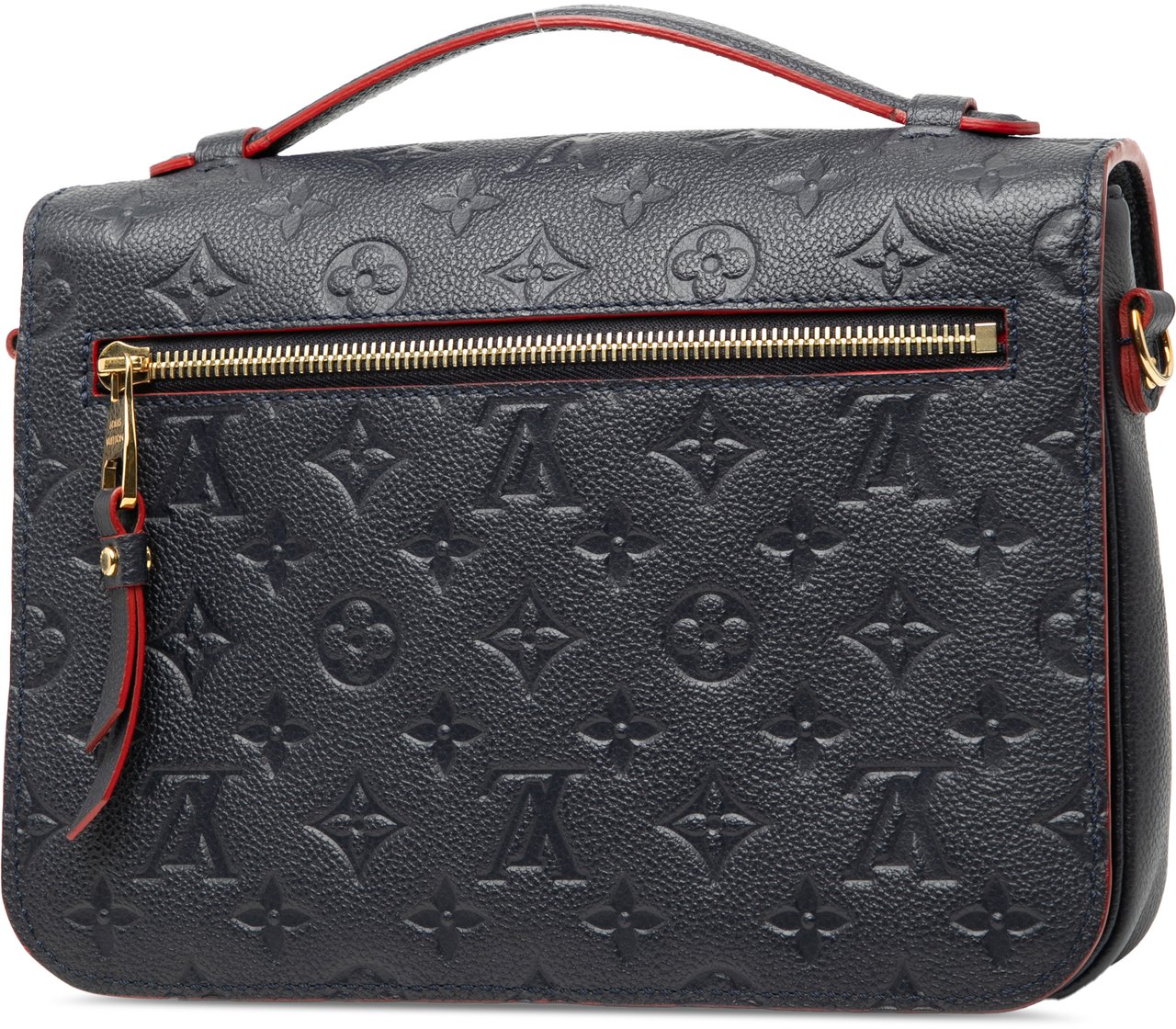 Louis Vuitton Monogram Empreinte Pochette Metis Blauw