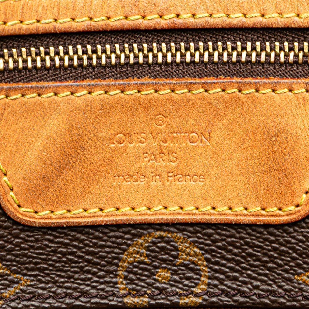 Louis Vuitton Monogram Sac Shopping Bruin