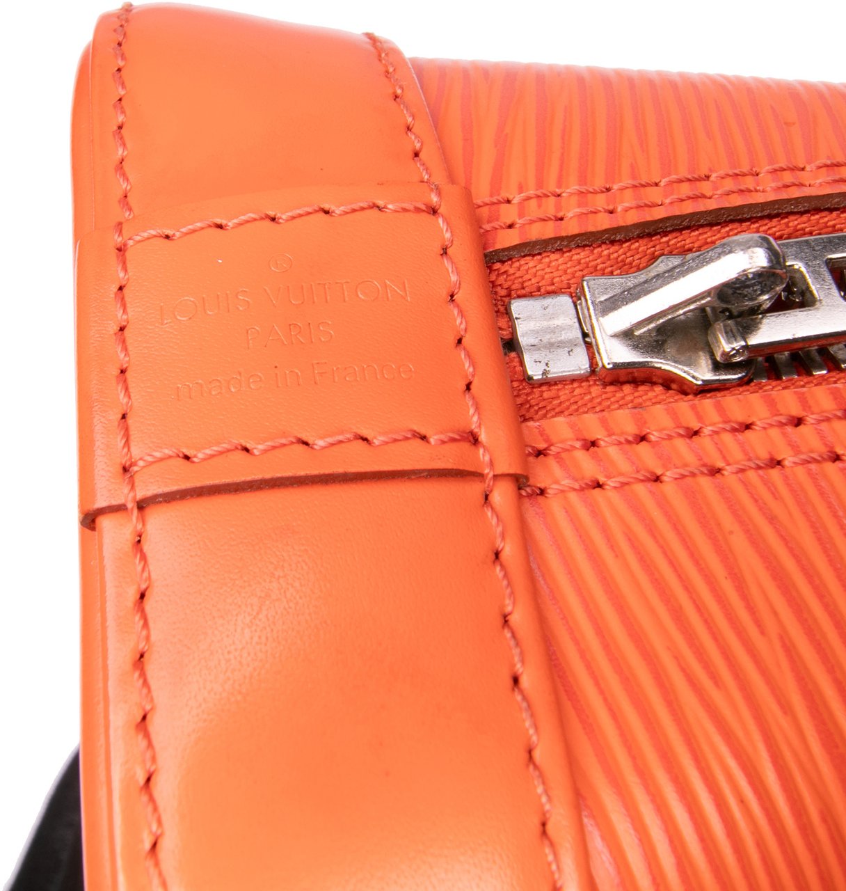 Louis Vuitton Epi Alma BB Oranje