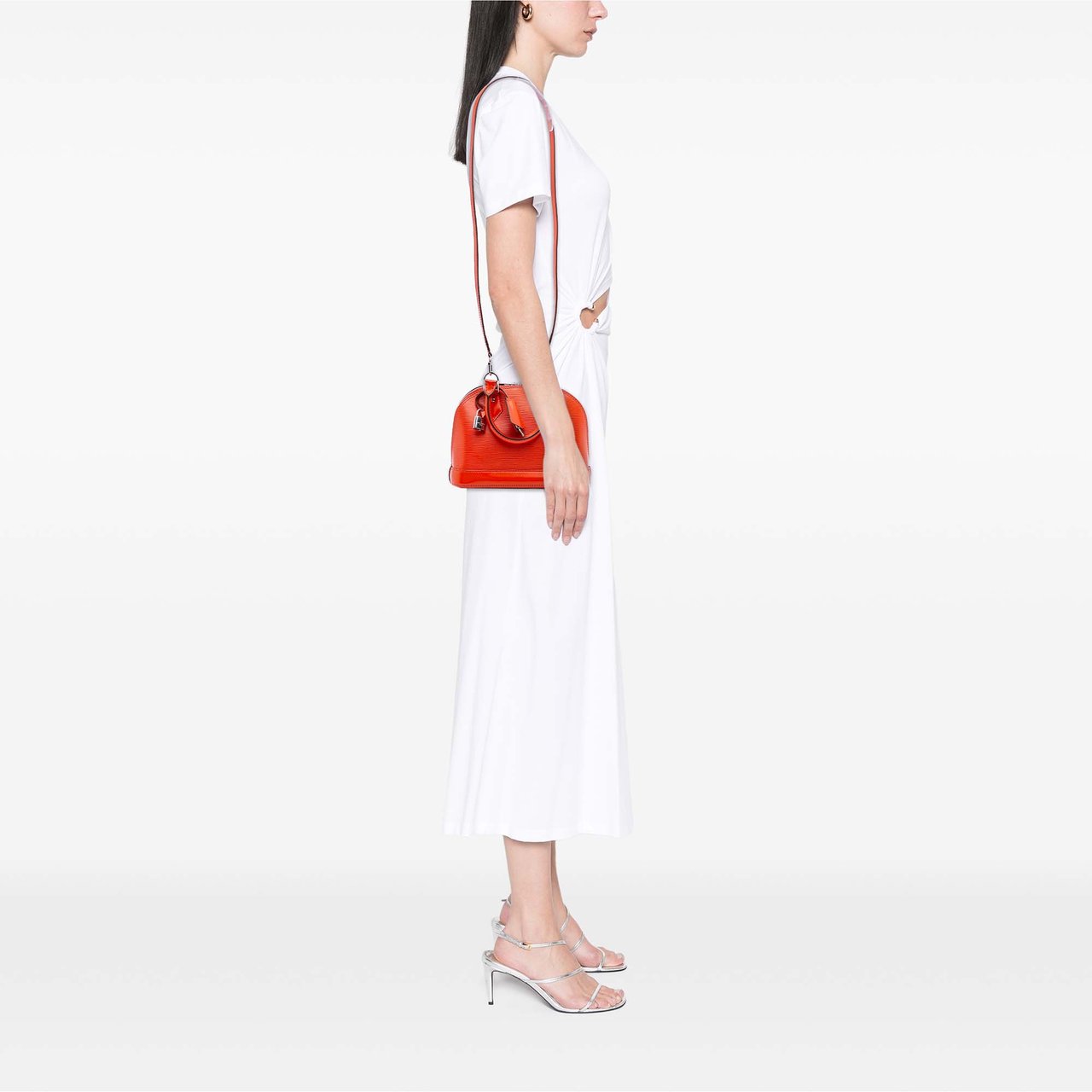 Louis Vuitton Epi Alma BB Oranje