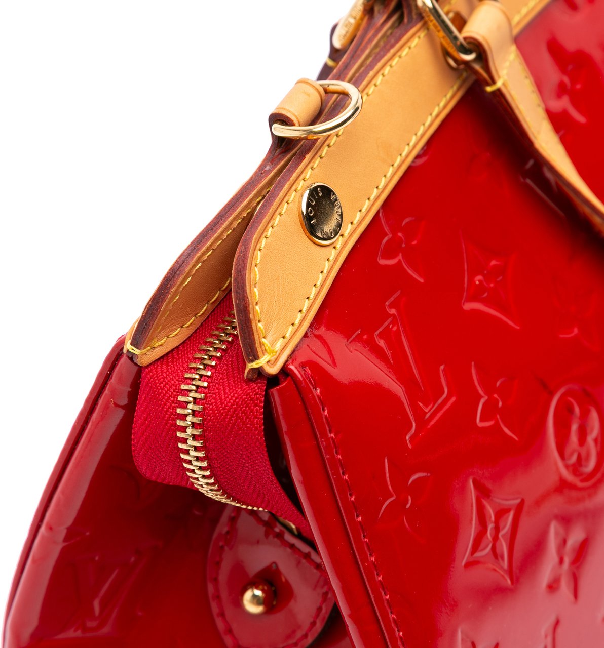 Louis Vuitton Monogram Vernis Brea MM Rood