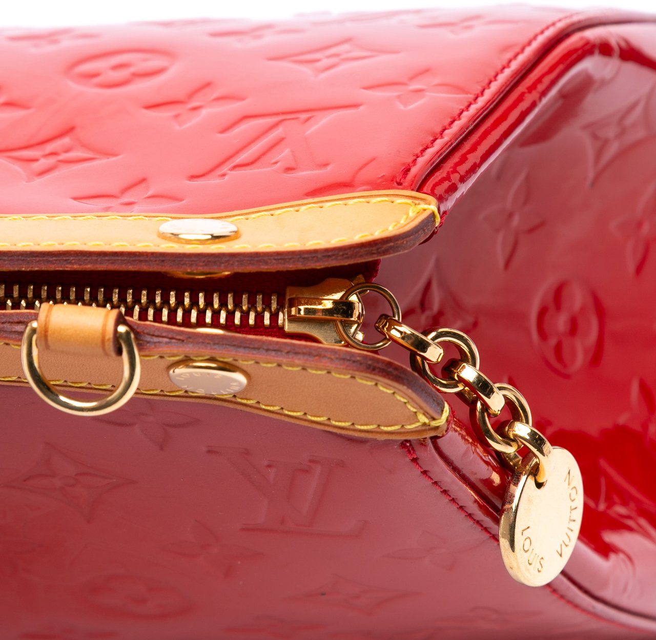 Louis Vuitton Monogram Vernis Brea MM Rood