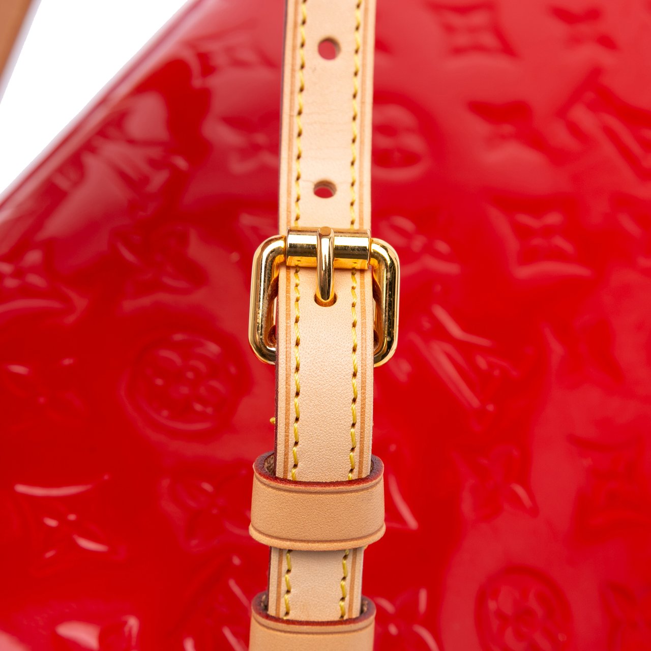 Louis Vuitton Monogram Vernis Brea MM Rood