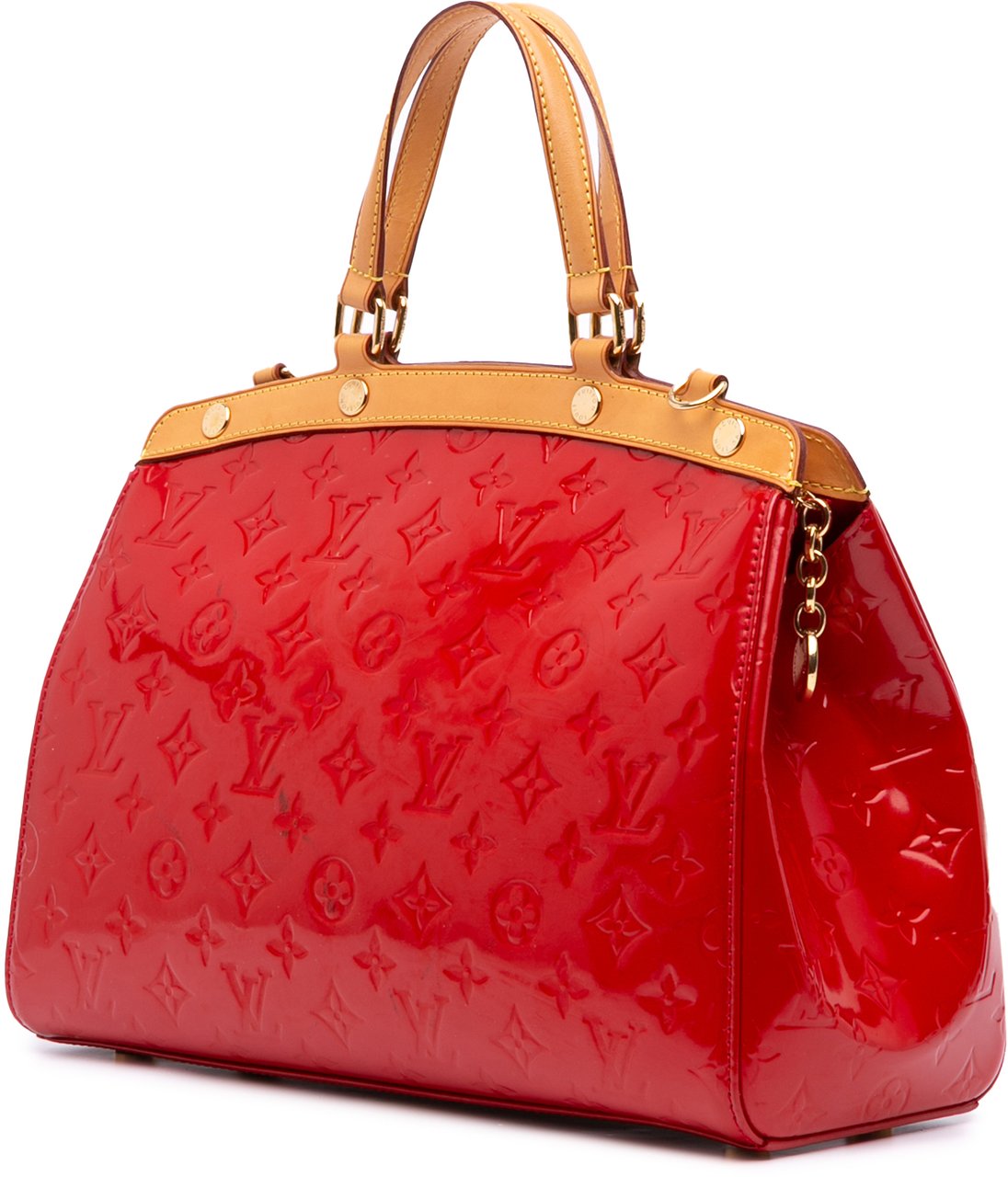 Louis Vuitton Monogram Vernis Brea MM Rood