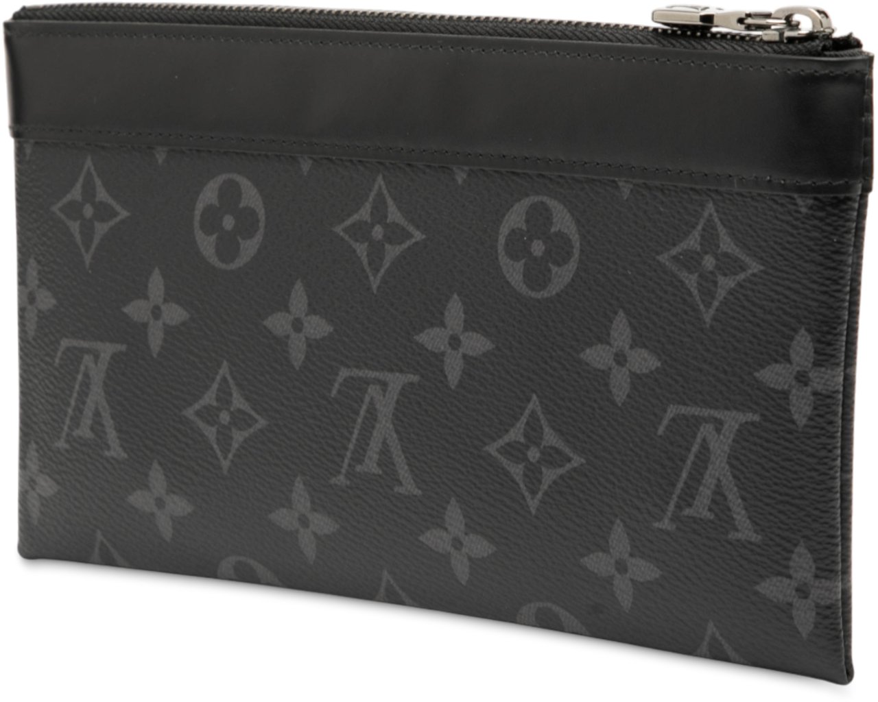 Louis Vuitton Monogram Taigarama Pochette Discovery PM Zwart