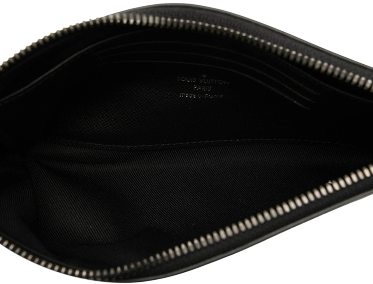 Louis Vuitton Monogram Taigarama Pochette Discovery PM Zwart