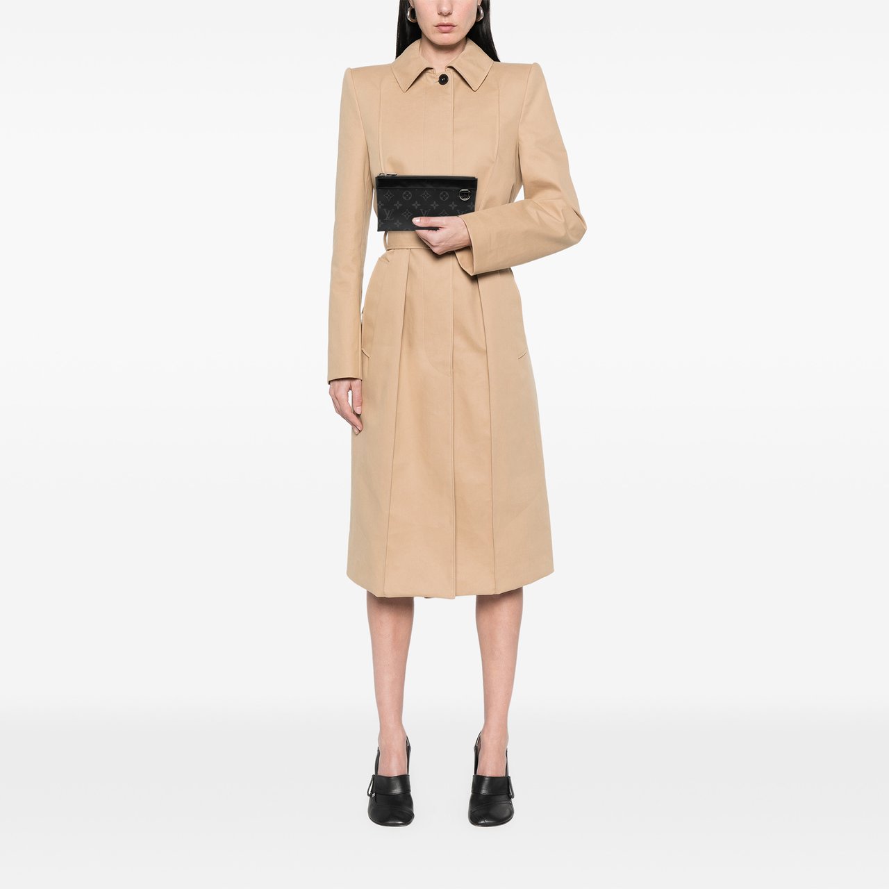 Louis Vuitton Monogram Taigarama Pochette Discovery PM Zwart