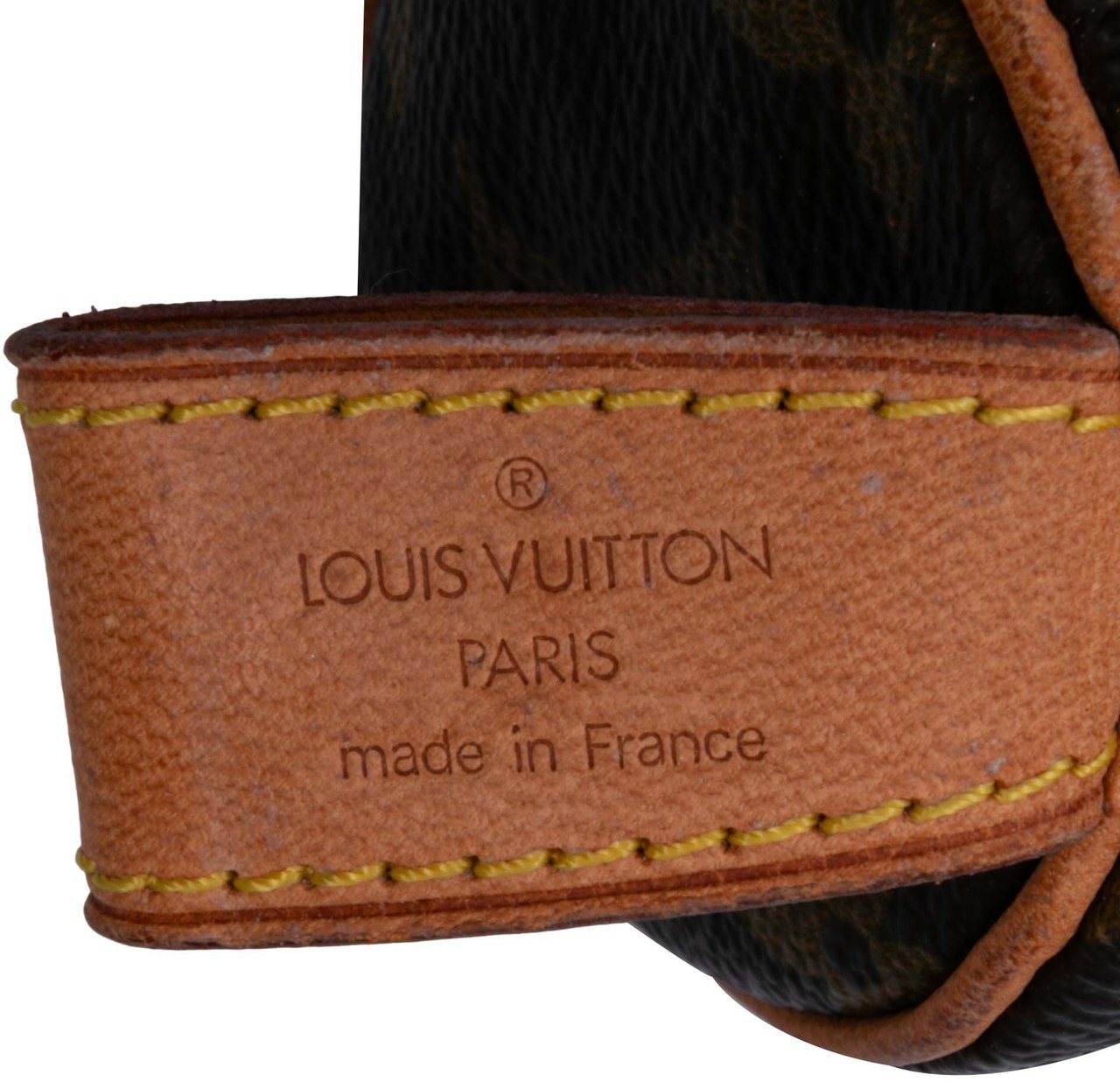 Louis Vuitton Monogram Trousse Ronde Pencil Case 20 Bruin