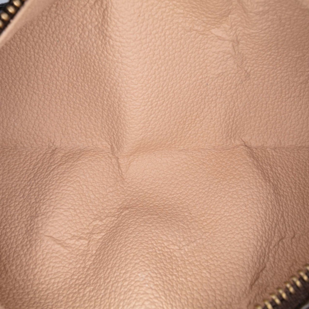 Louis Vuitton Monogram Trousse Ronde Pencil Case 20 Bruin