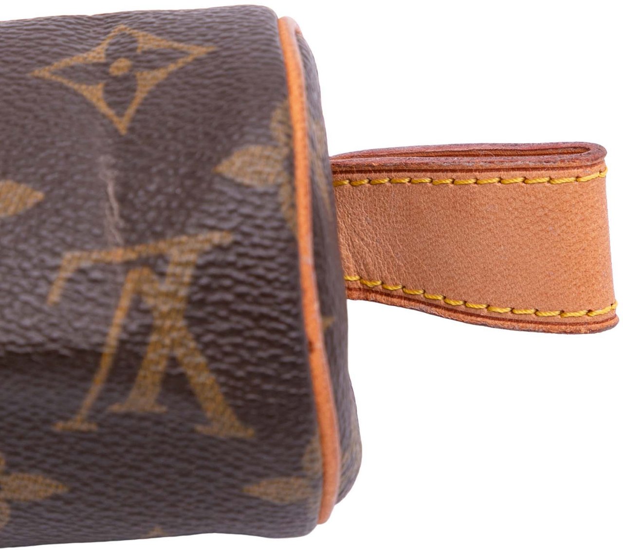 Louis Vuitton Monogram Trousse Ronde Pencil Case 20 Bruin
