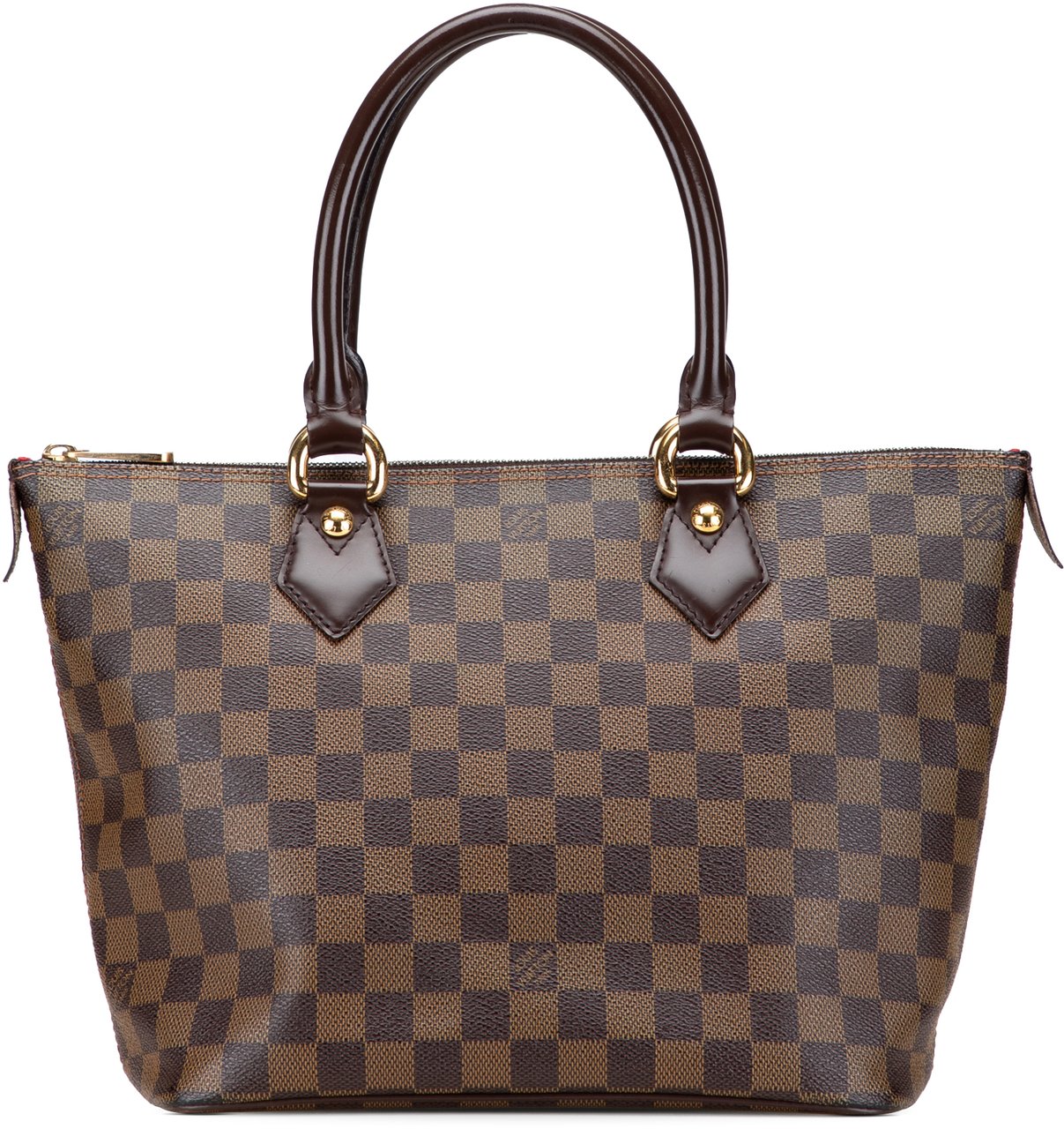 Louis Vuitton Damier Ebene Saleya PM Bruin