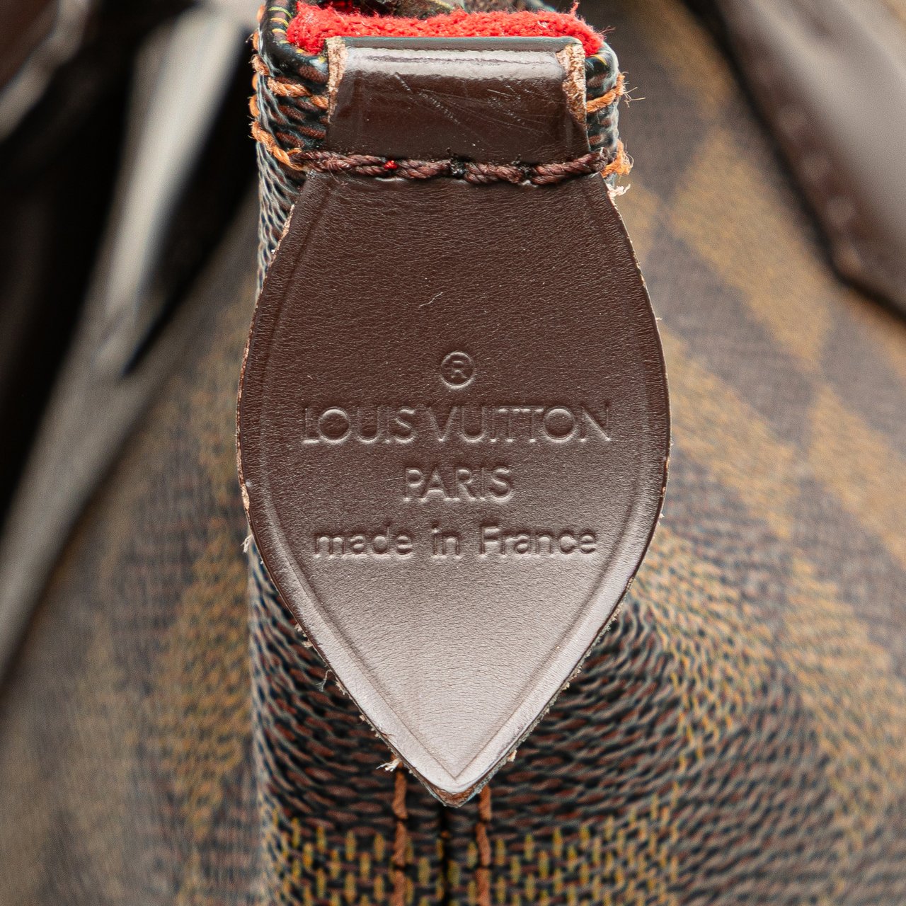 Louis Vuitton Damier Ebene Saleya PM Bruin