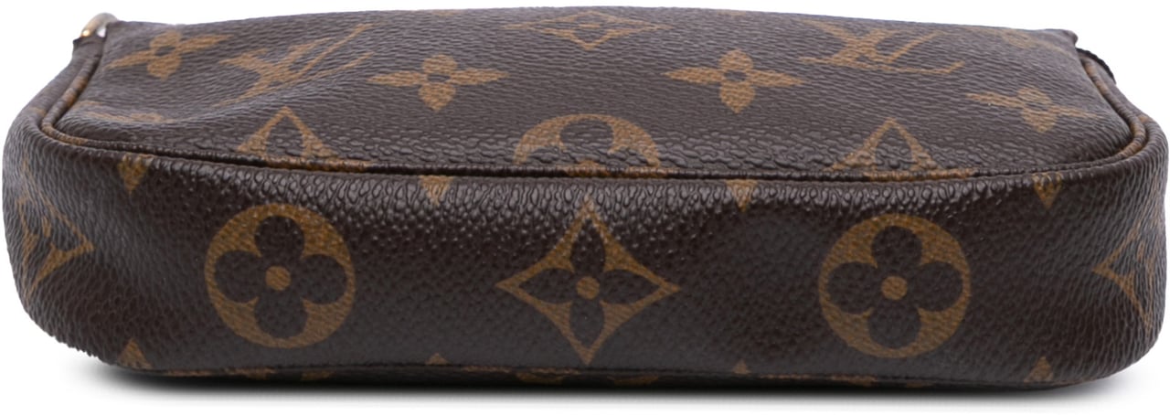 Louis Vuitton Monogram Mini Pochette Accessoires Bruin