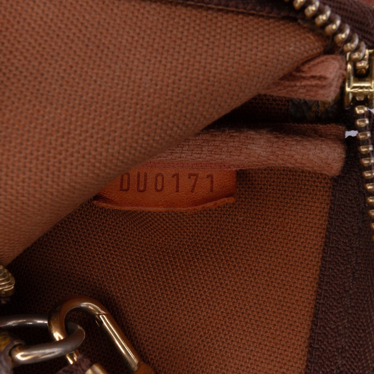 Louis Vuitton Monogram Mini Pochette Accessoires Bruin