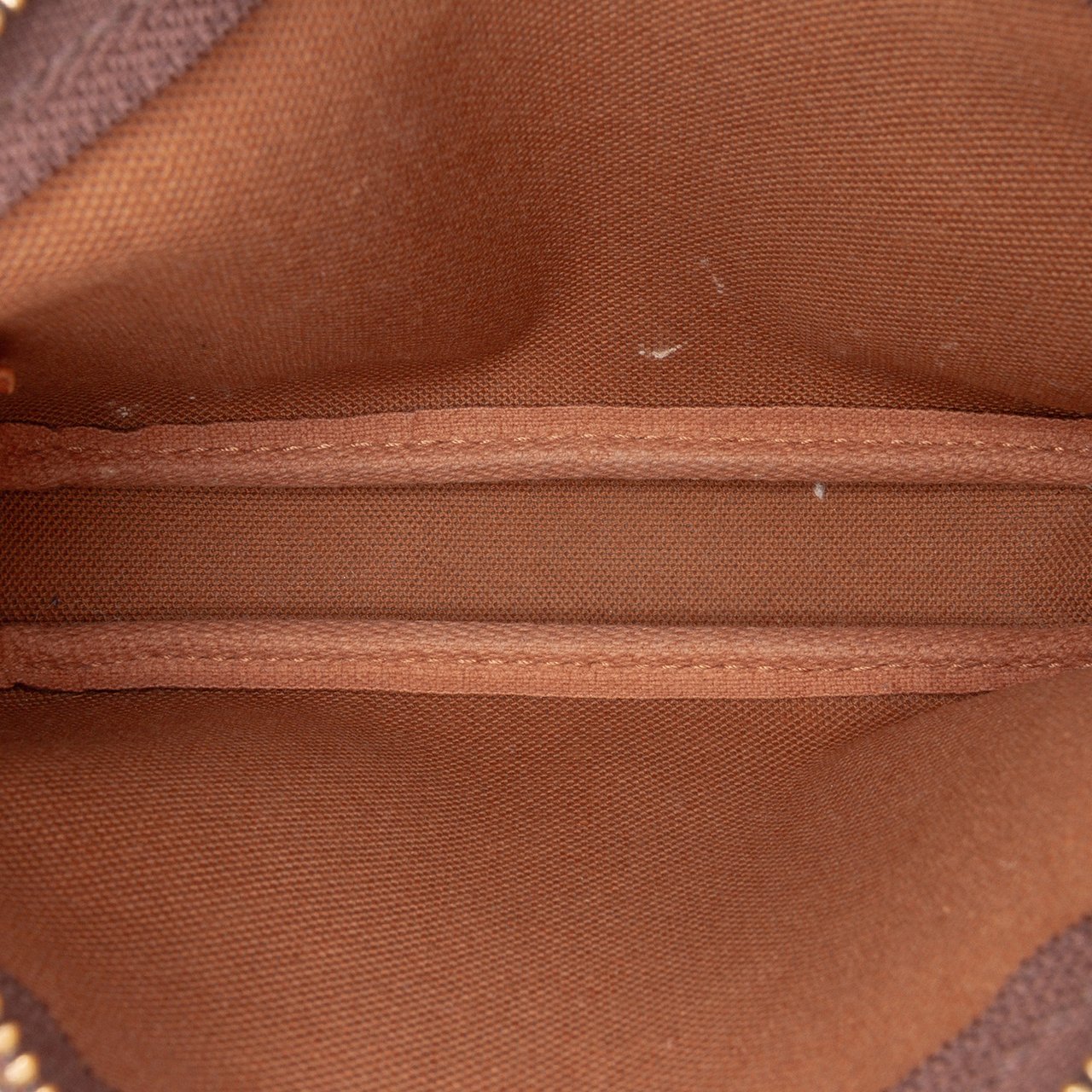Louis Vuitton Monogram Mini Pochette Accessoires Bruin