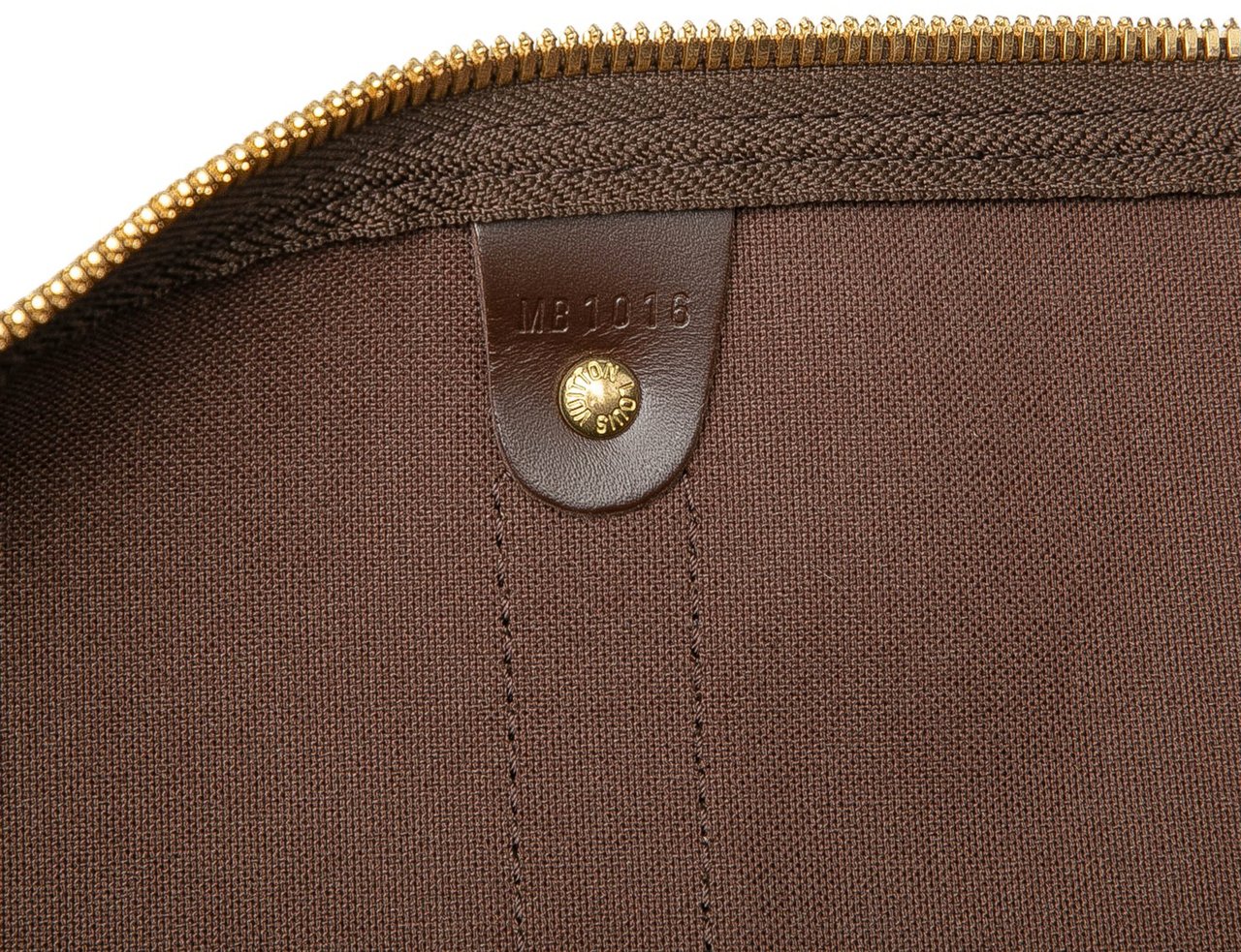 Louis Vuitton Damier Ebene Keepall 50 Bruin