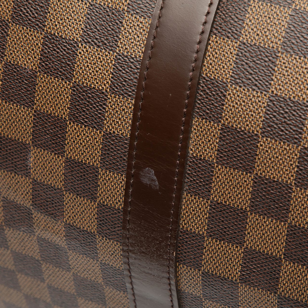 Louis Vuitton Damier Ebene Keepall 50 Bruin