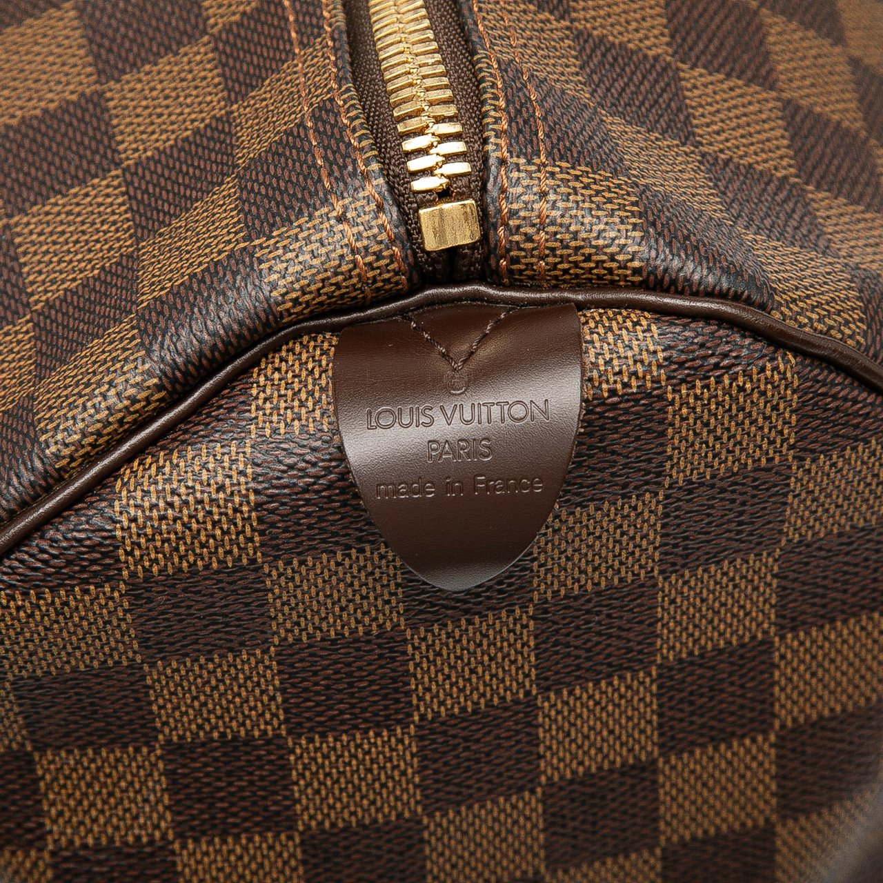 Louis Vuitton Damier Ebene Keepall 50 Bruin