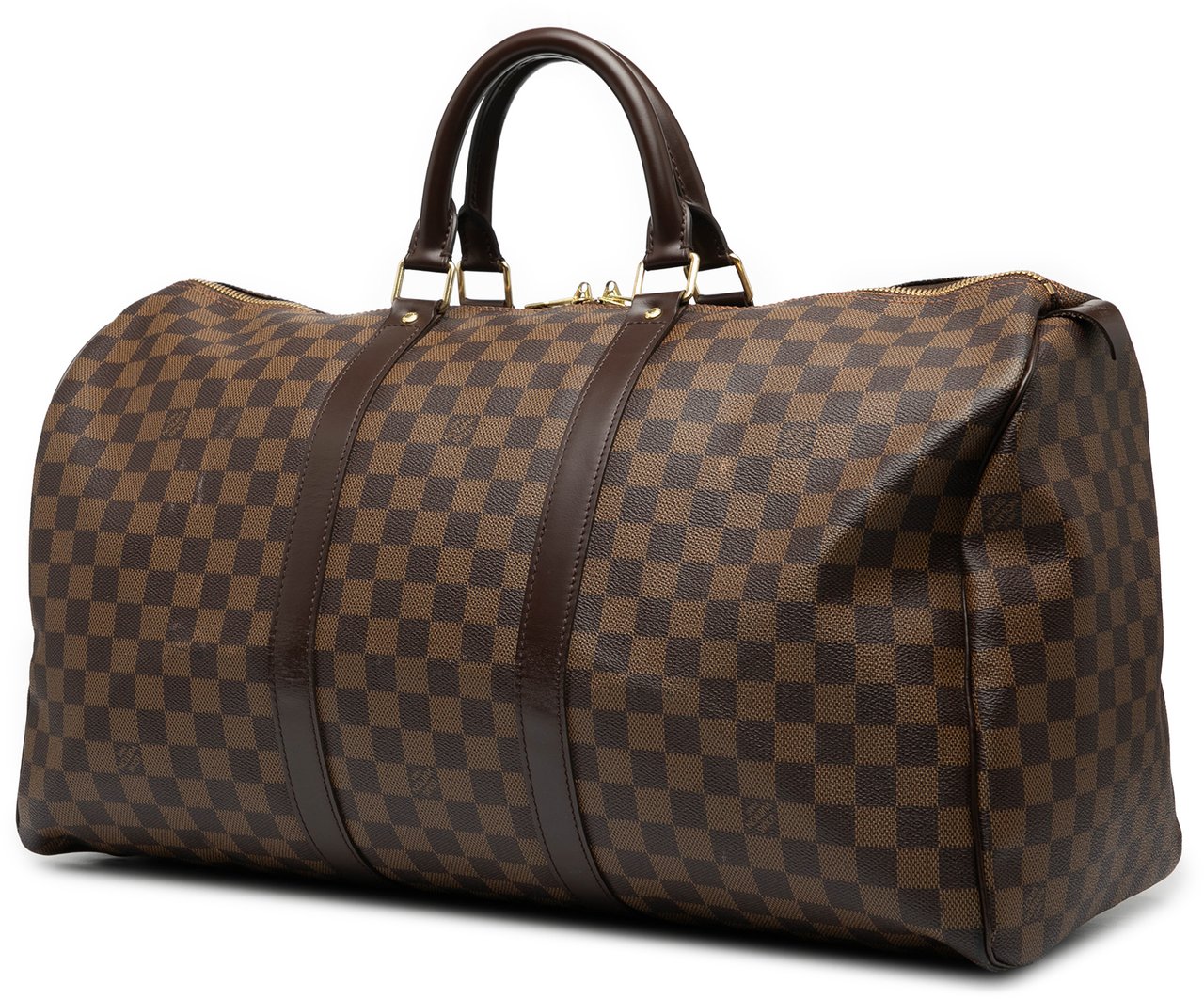 Louis Vuitton Damier Ebene Keepall 50 Bruin