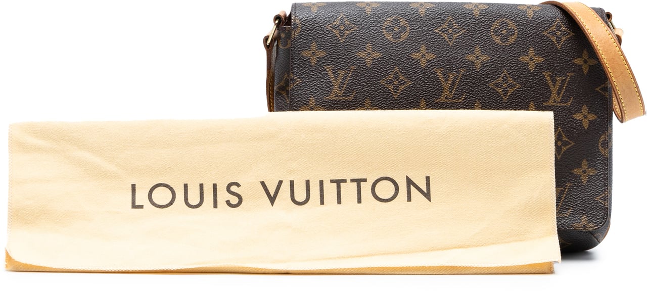 Louis Vuitton Monogram Musette Tango Short Strap Bruin