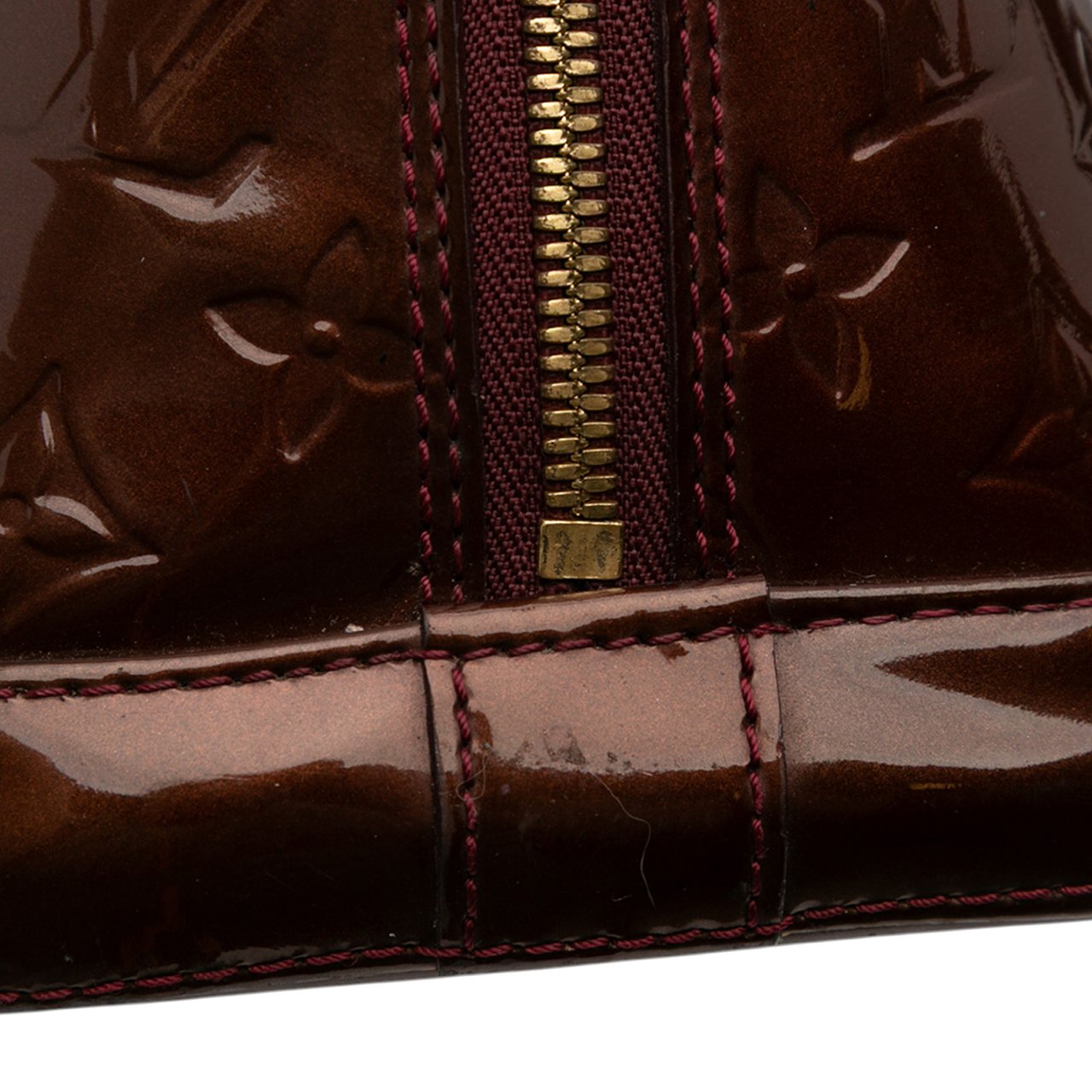 Louis Vuitton Monogram Vernis Alma PM Rood