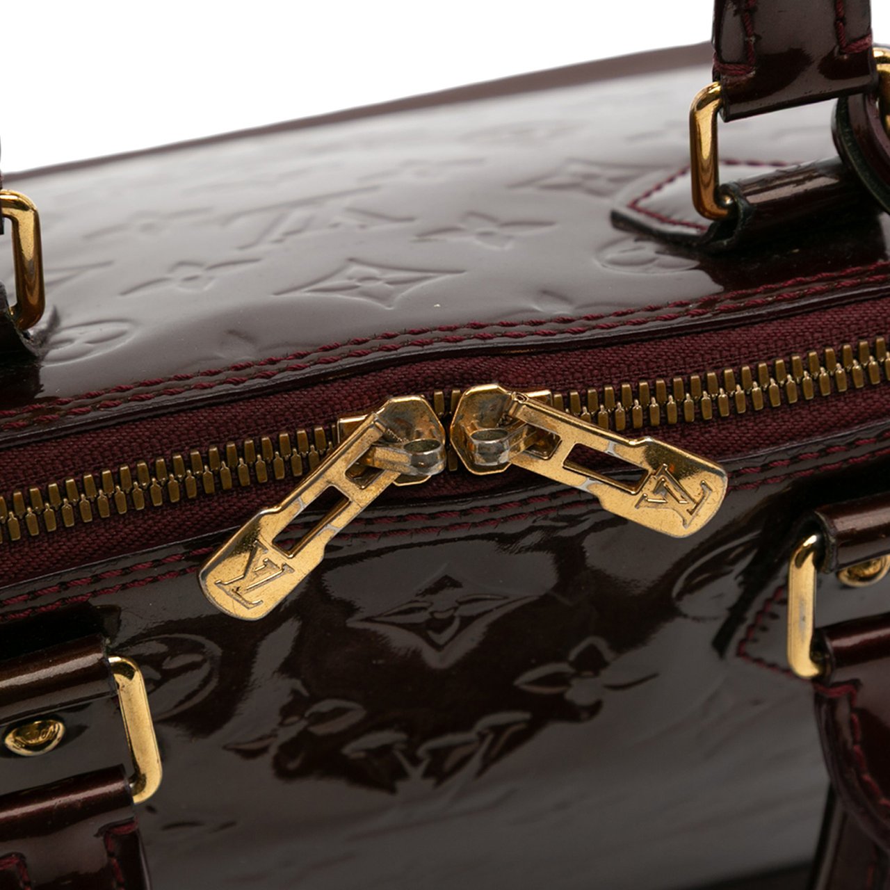 Louis Vuitton Monogram Vernis Alma PM Rood
