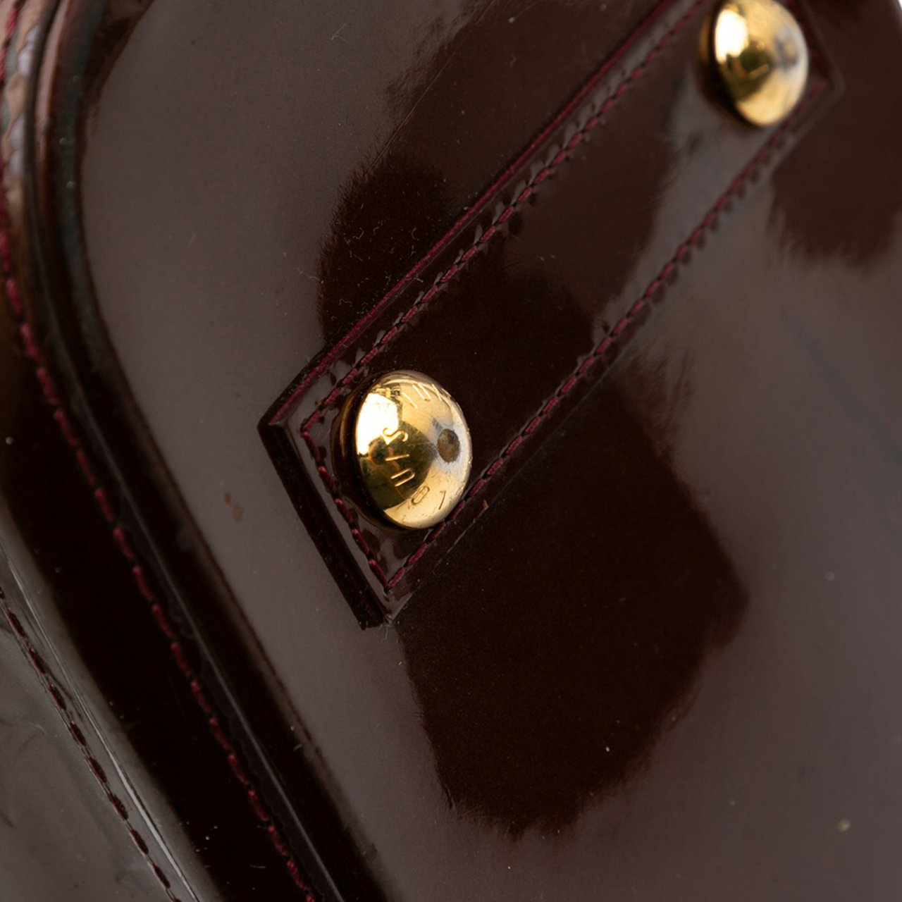 Louis Vuitton Monogram Vernis Alma PM Rood