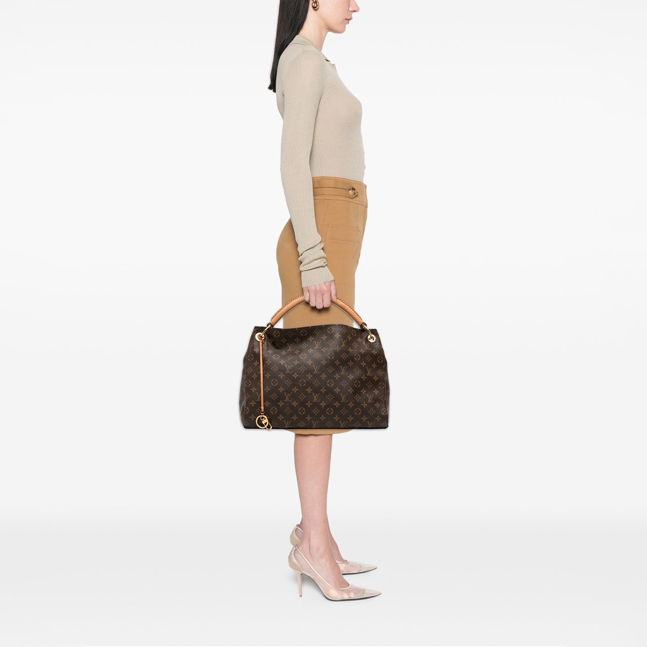 Louis Vuitton Monogram Artsy MM Bruin