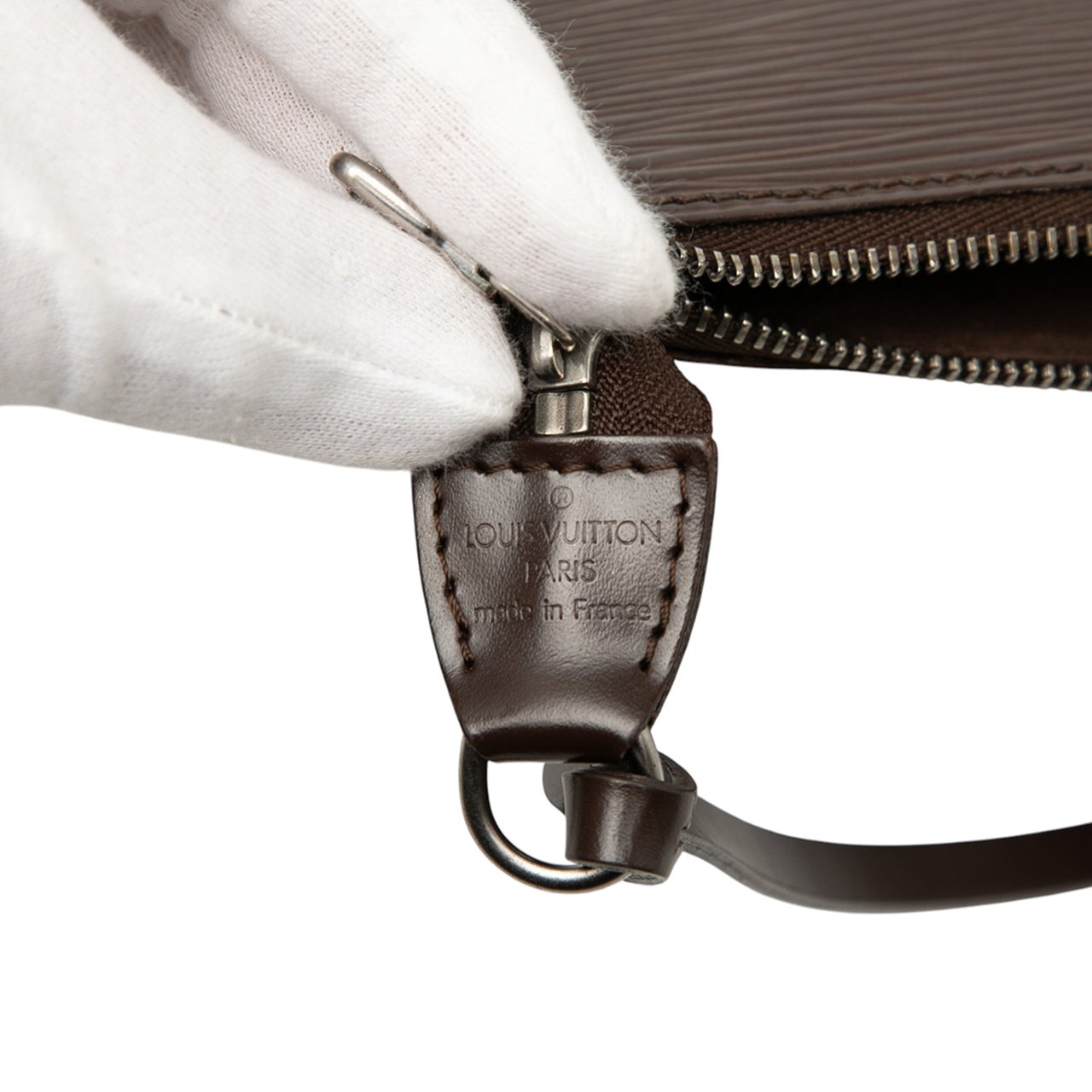 Louis Vuitton Epi Pochette Accessoires Bruin