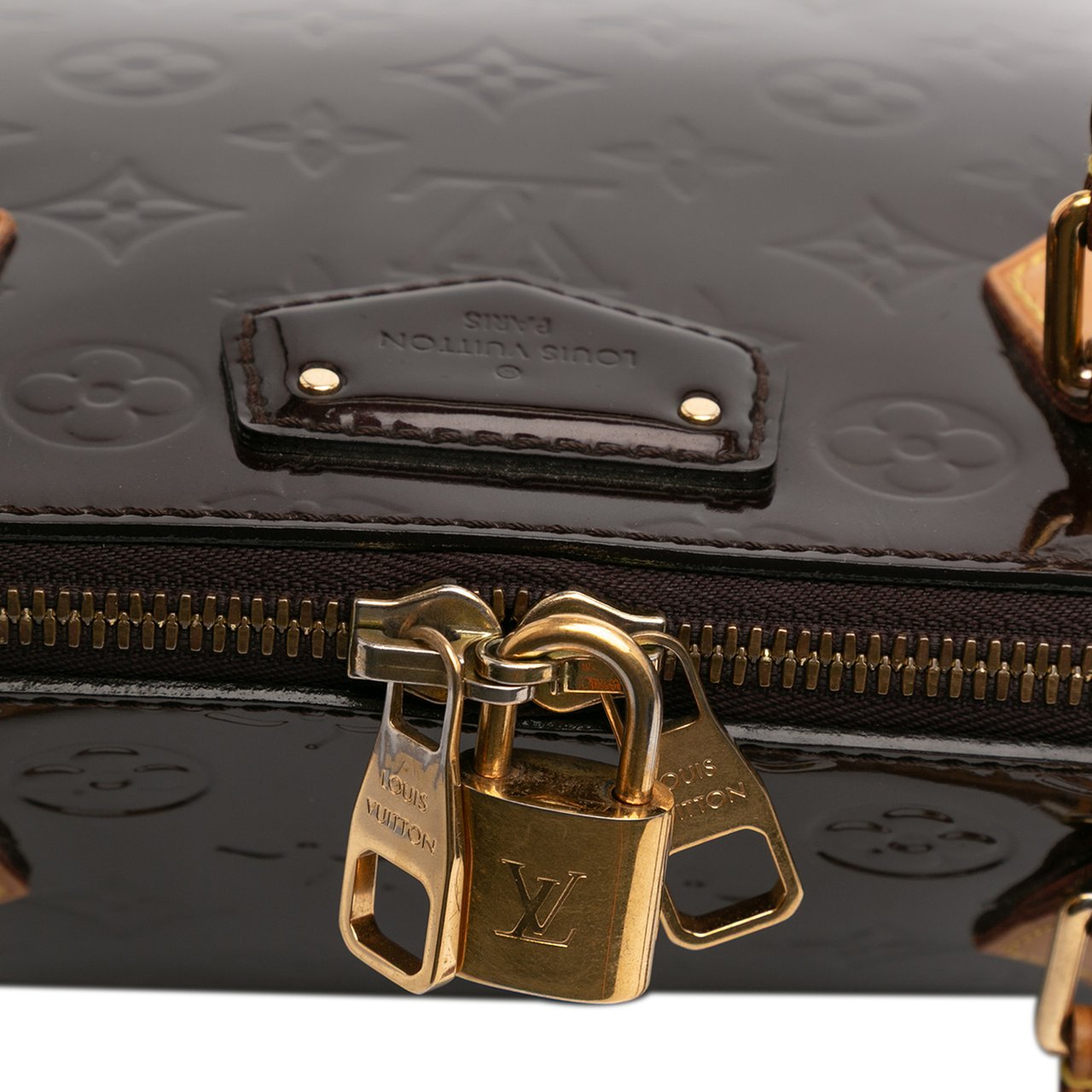 Louis Vuitton Monogram Vernis Montebello MM Paars