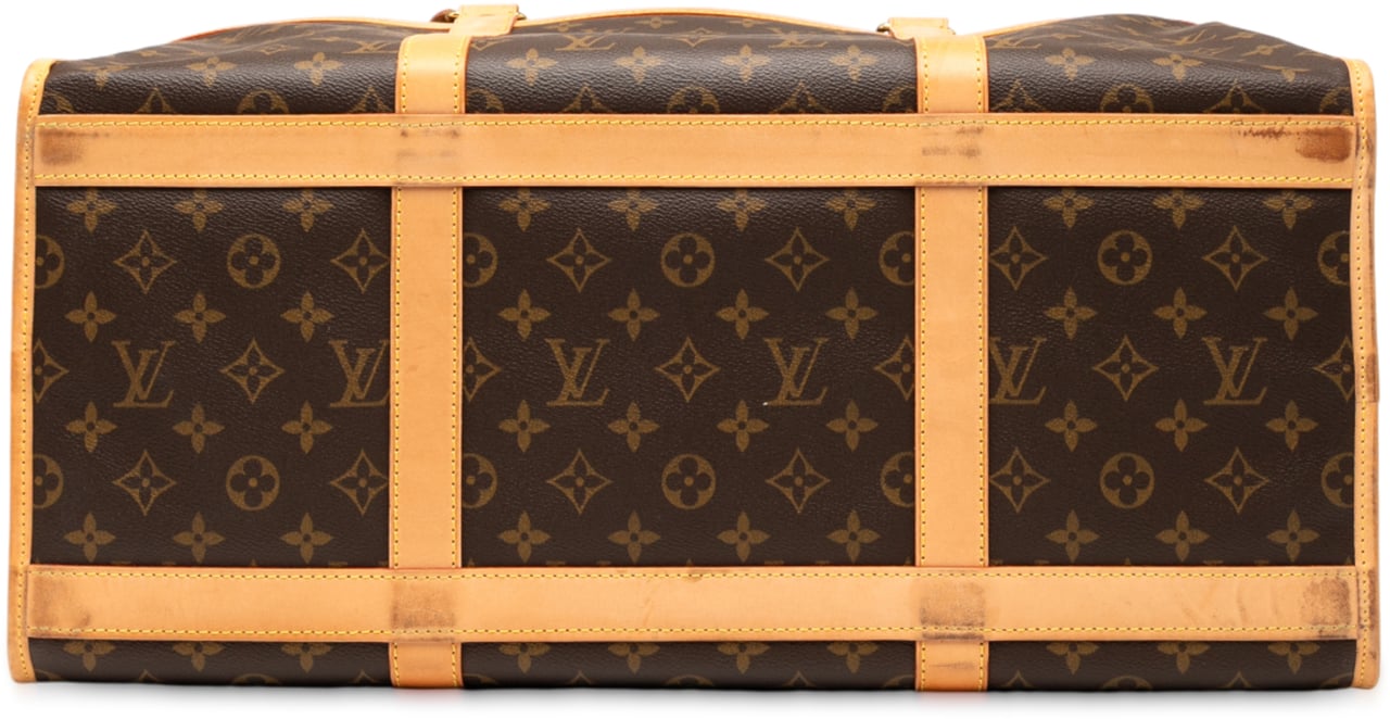 Louis Vuitton Monogram Sac Chien Pet Carrier 50 Bruin