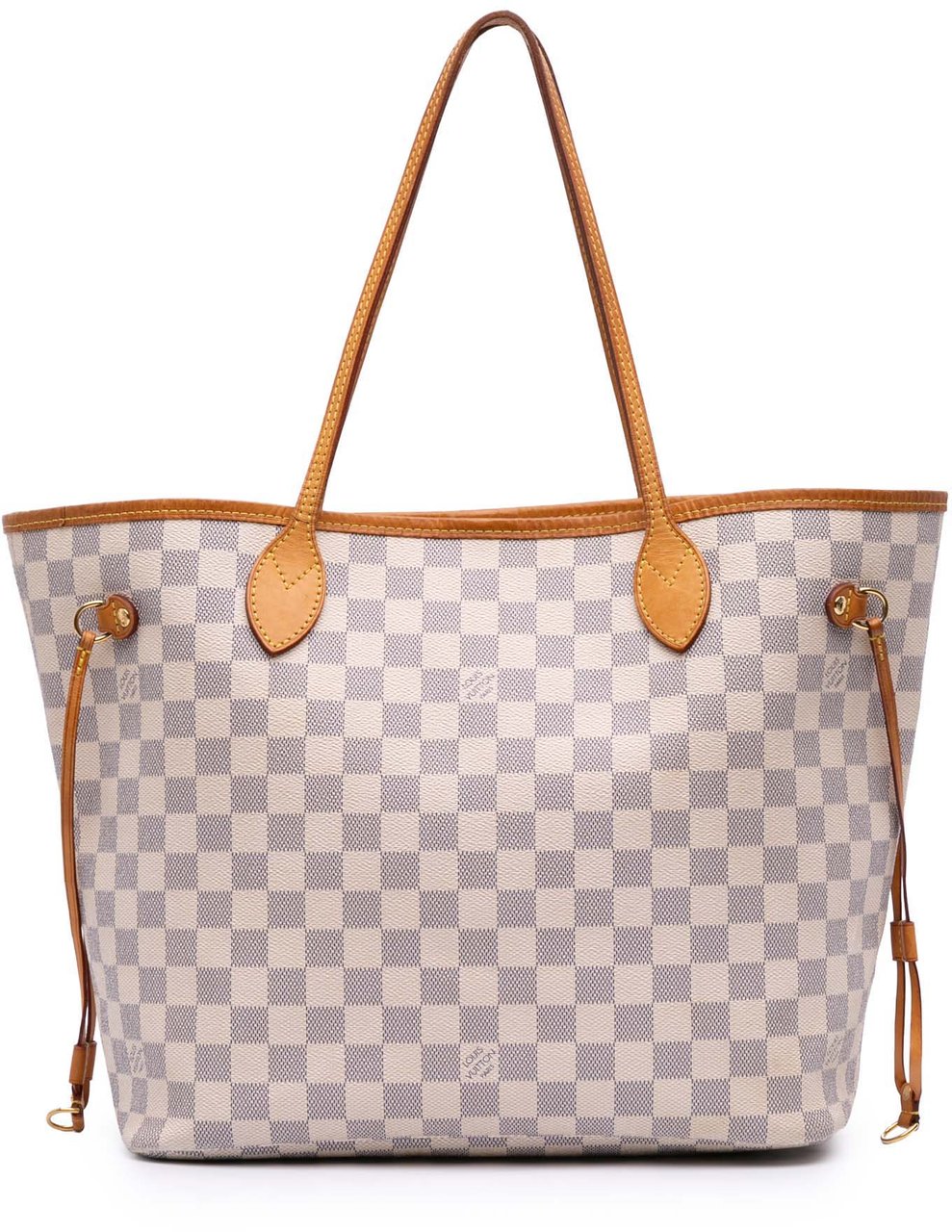 Louis Vuitton Damier Azur Neverfull MM Wit