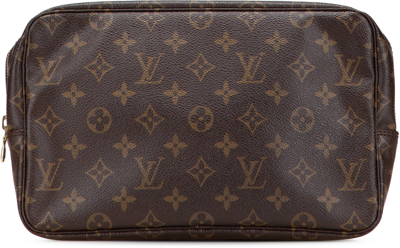 Louis Vuitton Monogram Trousse Toilette 28 Bruin
