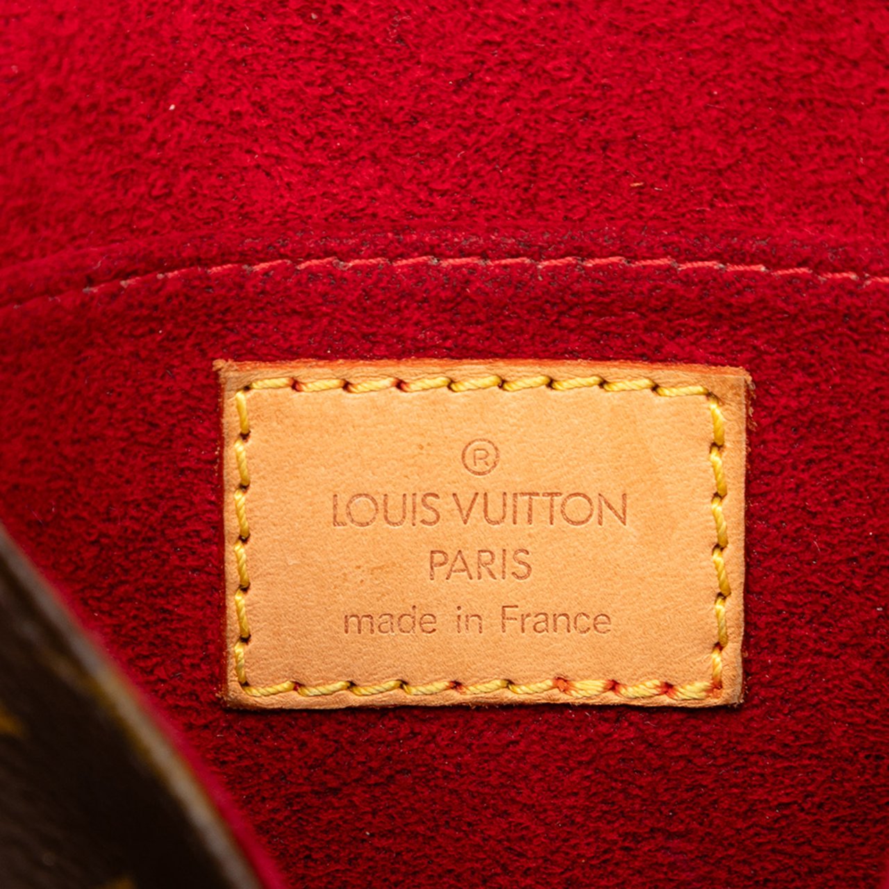 Louis Vuitton Monogram Sac Tambourine Bruin