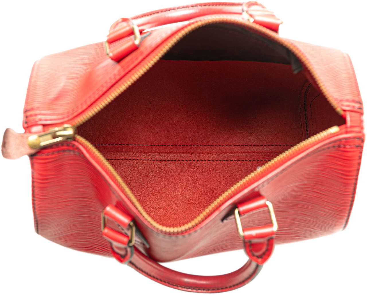 Louis Vuitton Epi Speedy 25 Rood