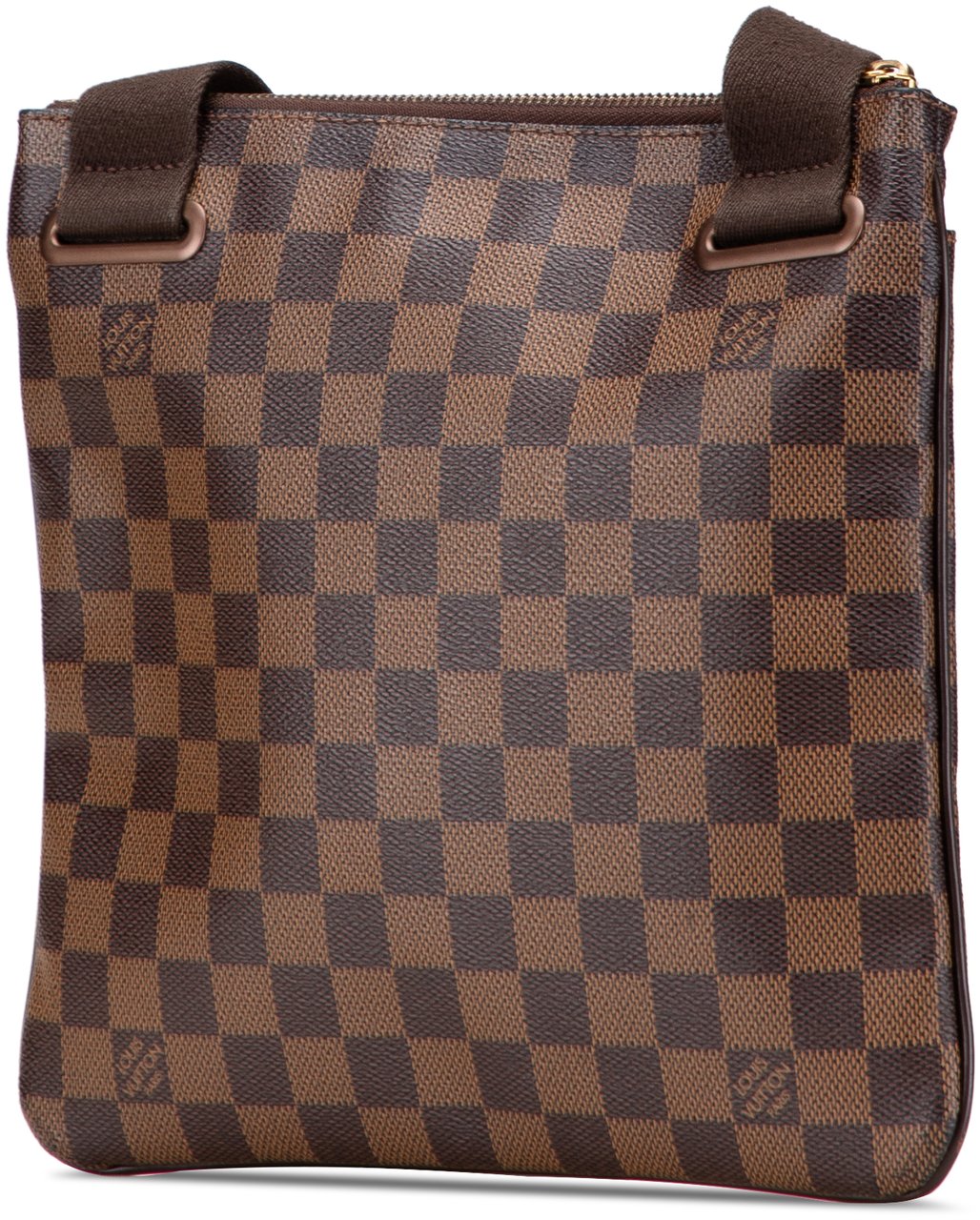 Louis Vuitton Damier Ebene Brooklyn Pochette Bruin
