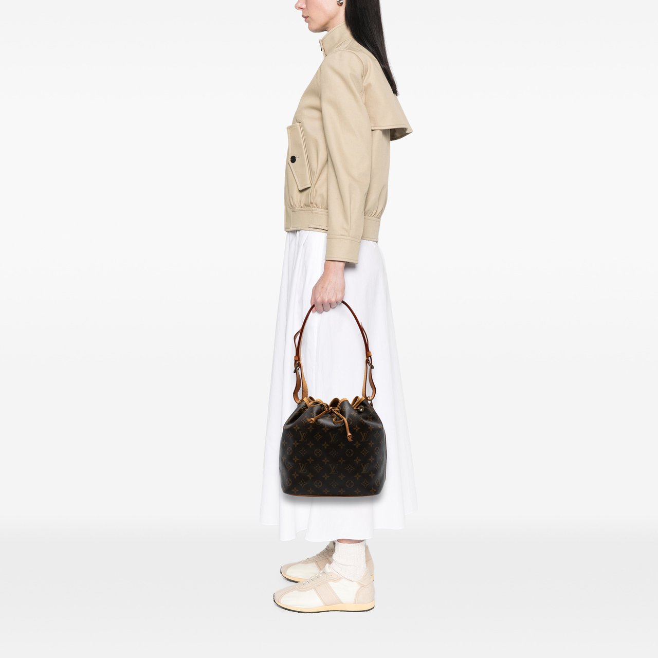 Louis Vuitton Monogram Petit Noe Bruin