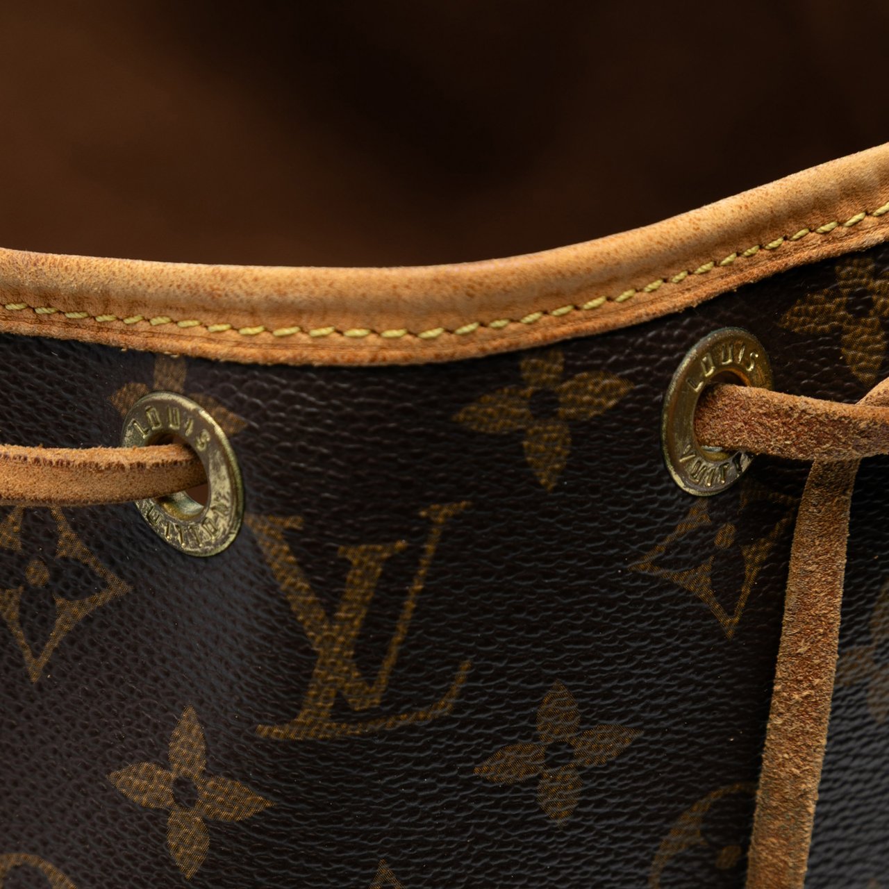 Louis Vuitton Monogram Petit Noe Bruin