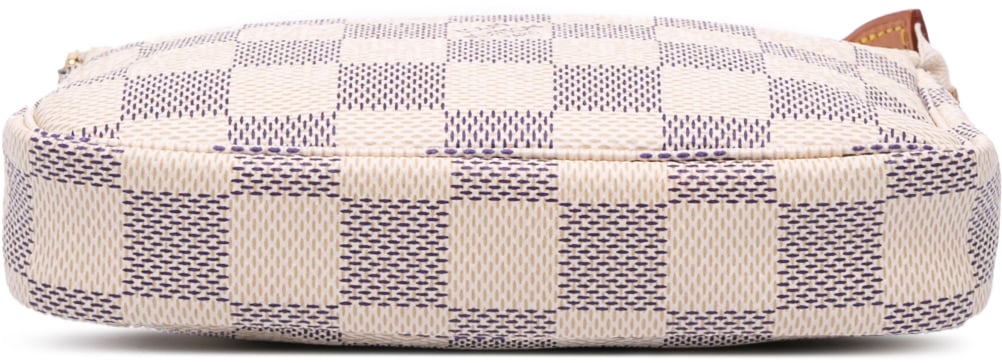 Louis Vuitton Damier Azur Mini Pochette Accessoires Wit