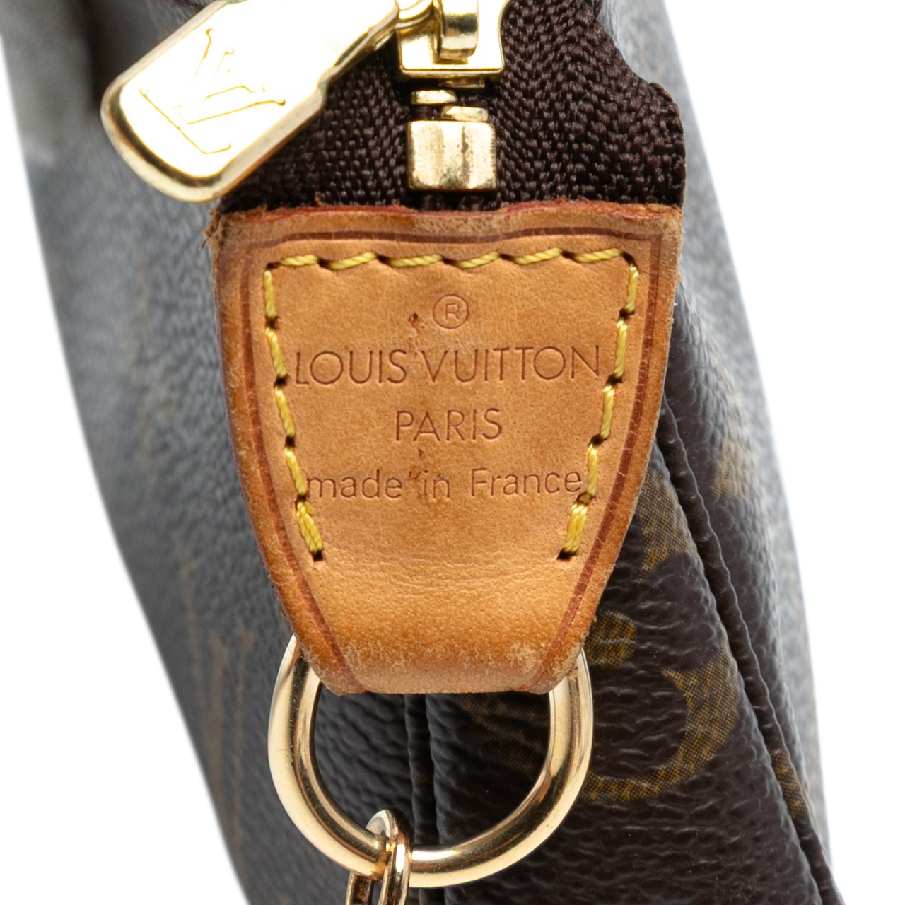 Louis Vuitton Monogram Mini Pochette Accessoires Bruin