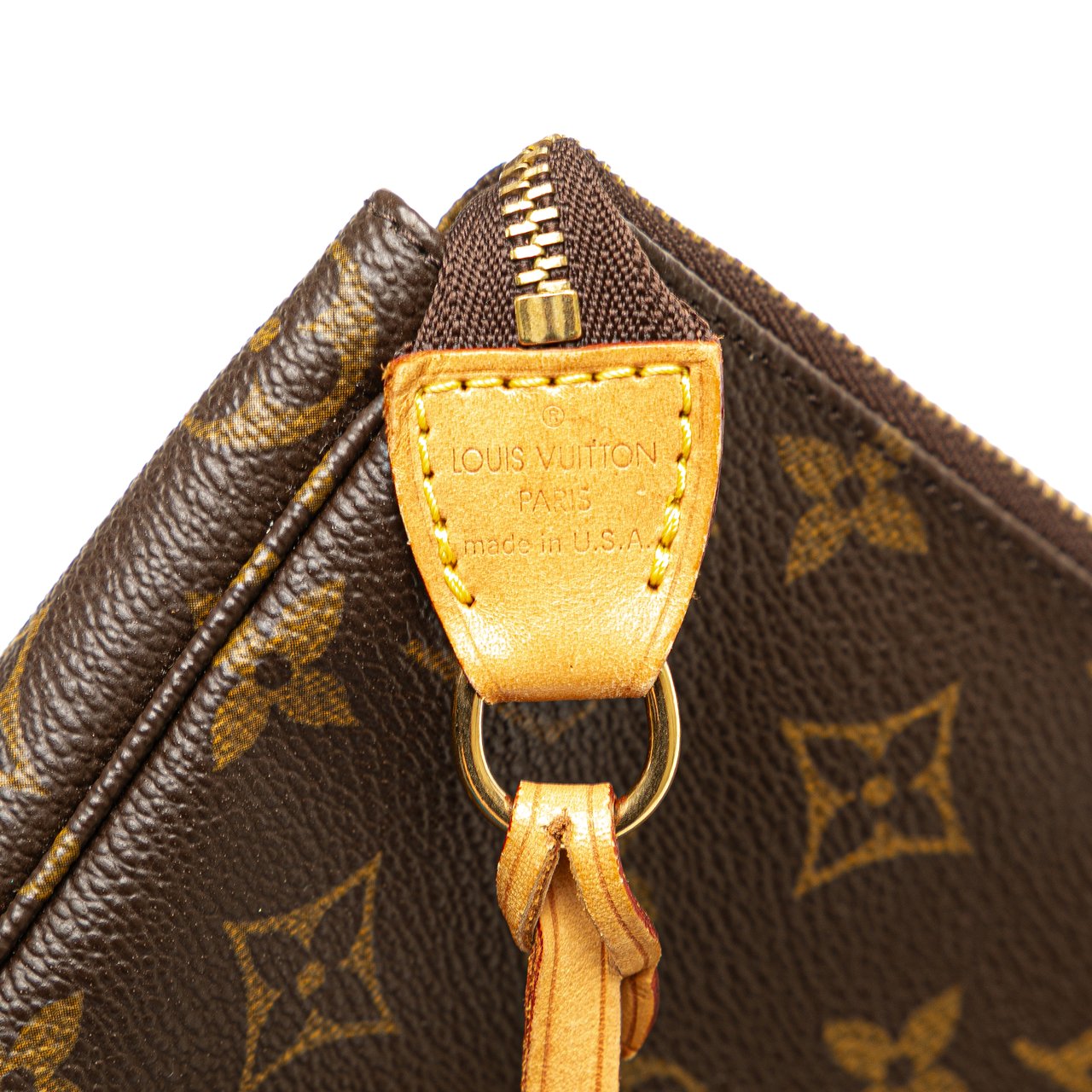 Louis Vuitton Monogram Pochette Accessoires Bruin