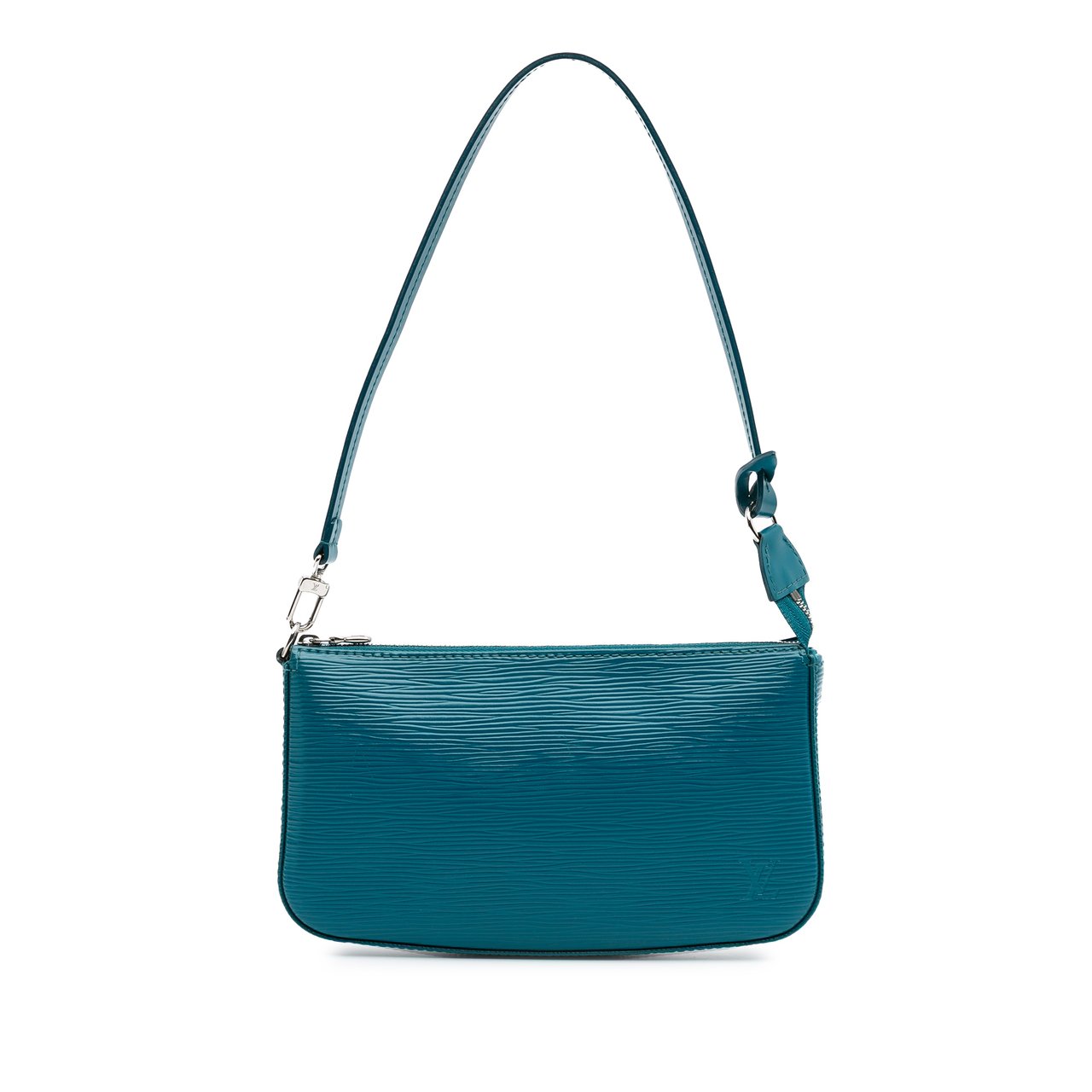 Louis Vuitton Epi Pochette Accessoires Blauw