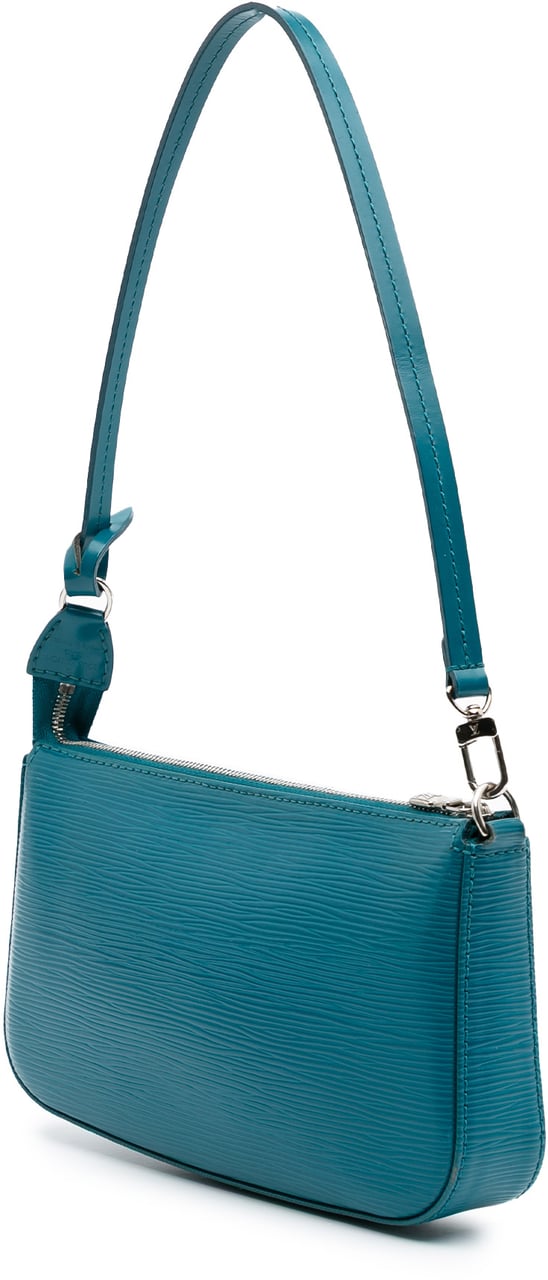 Louis Vuitton Epi Pochette Accessoires Blauw